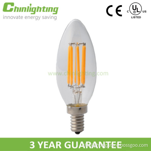 New Products Candle Bulb LED Filament Bulb Dimmable